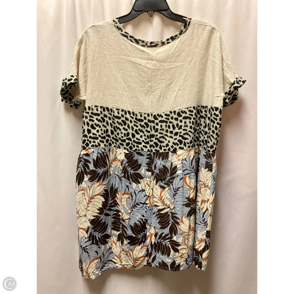 Dress Casual Midi By Umgee In Tan, Size: M