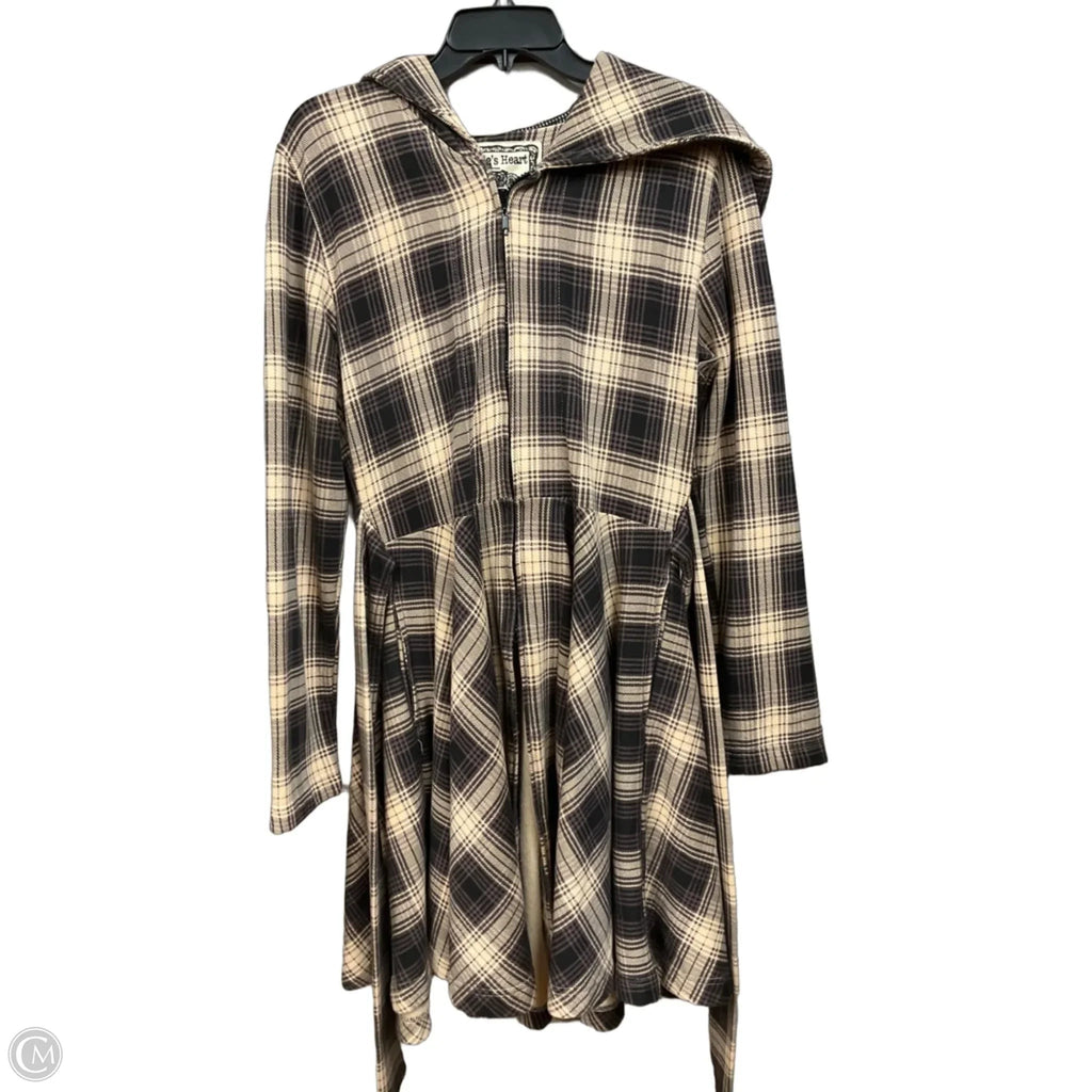Jacket Other By Clothes Mentor In Checkered Pattern, Size: M