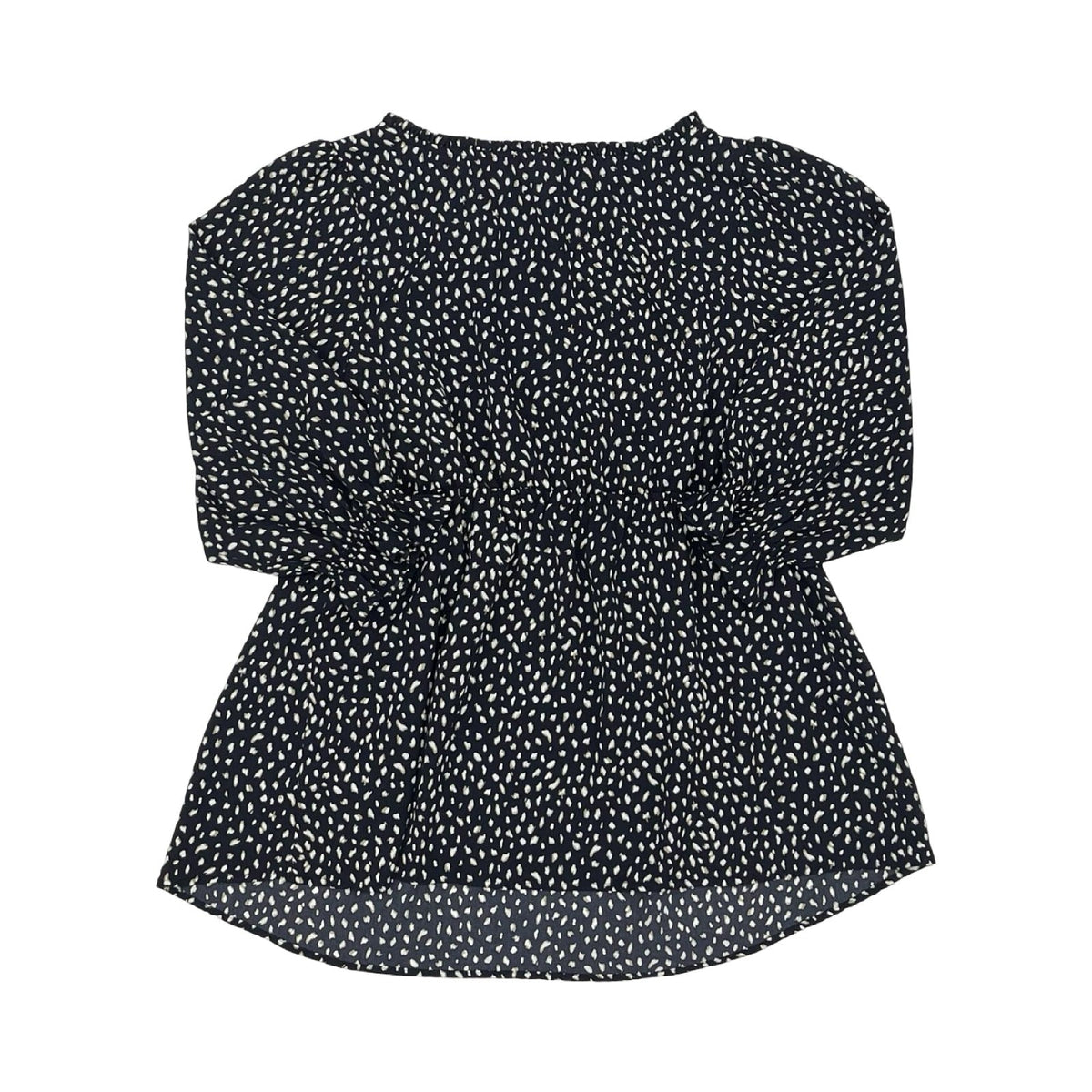 Mat Top Ls By Isabel Maternity In Blue & Cream