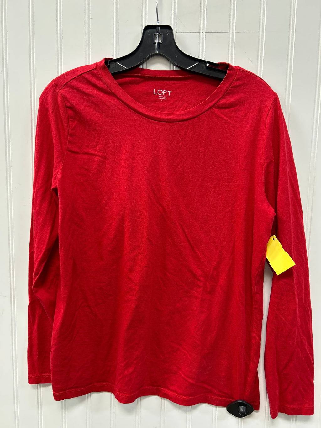 Top Ls By Loft In Red, Size:L