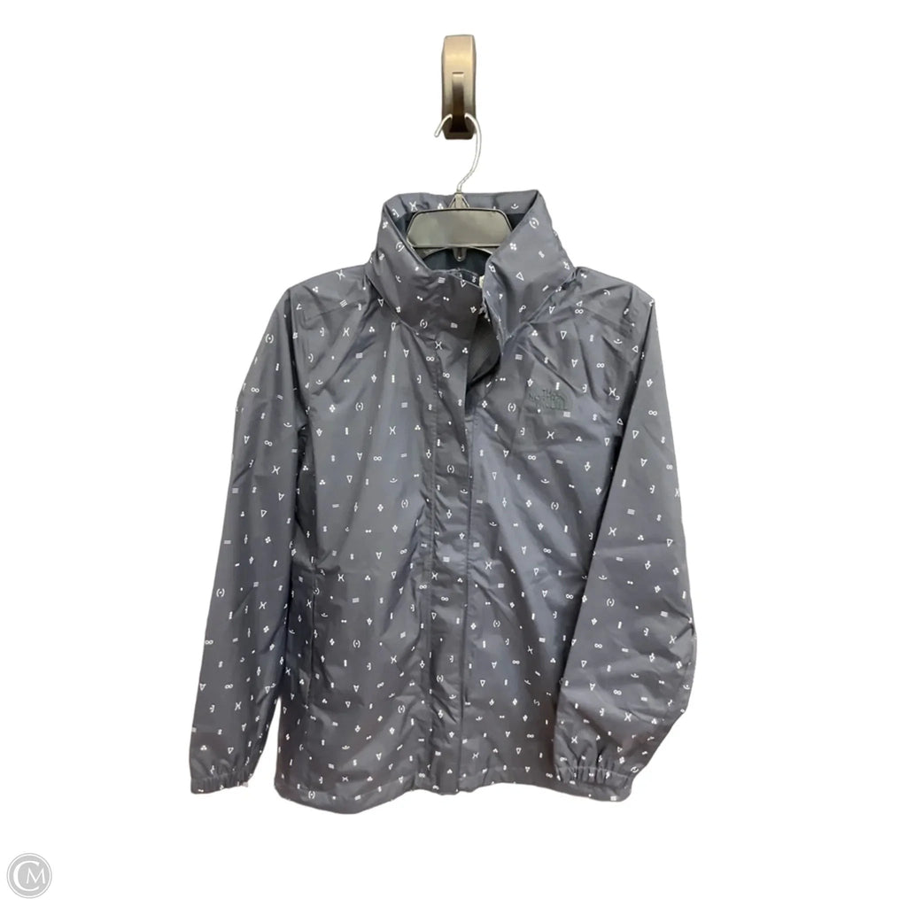 Coat Raincoat By The North Face In Navy, Size: M