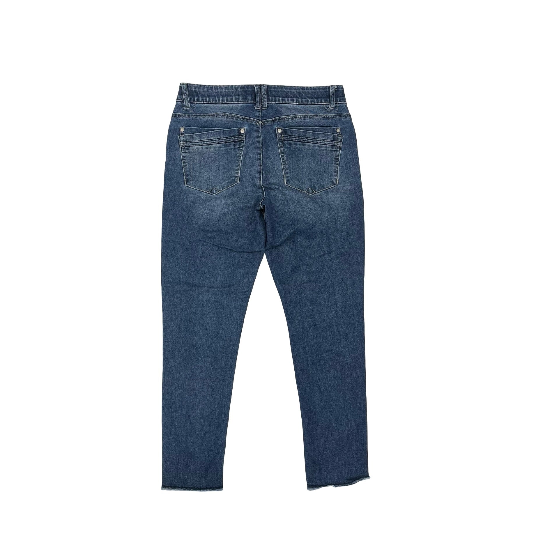 Jeans Skinny By Democracy In Grey Denim, Size:8
