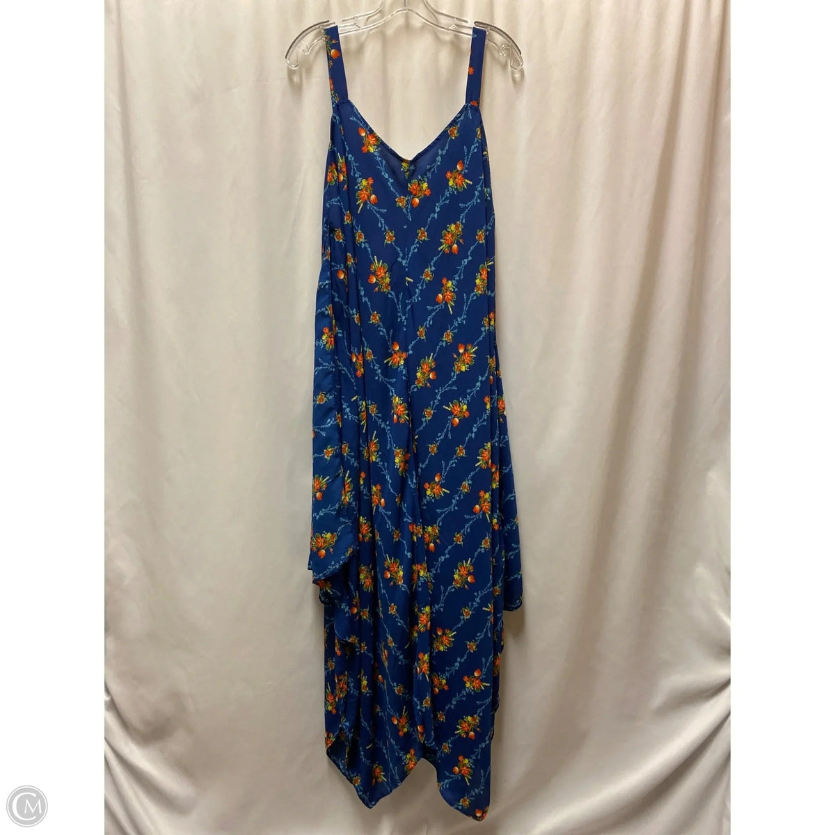 Dress Casual Maxi By Clothes Mentor In Blue, Size: Xxl