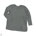 Top Long Sleeve By J. Jill In Grey, Size: L