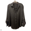 Blouse Long Sleeve By Zara In Black, Size: S