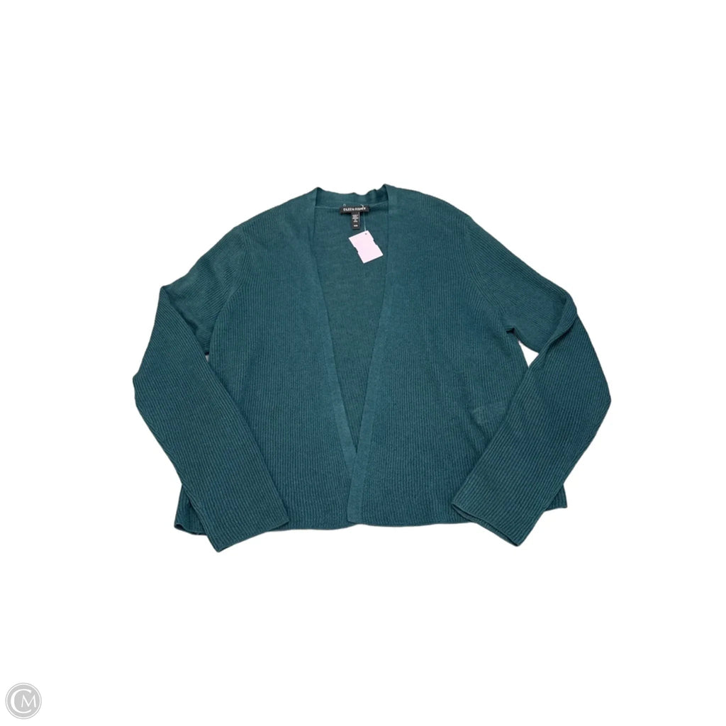 Cardigan By Eileen Fisher In Teal, Size: M