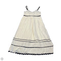 Dress Casual Midi By Clothes Mentor In Black & Cream, Size: M