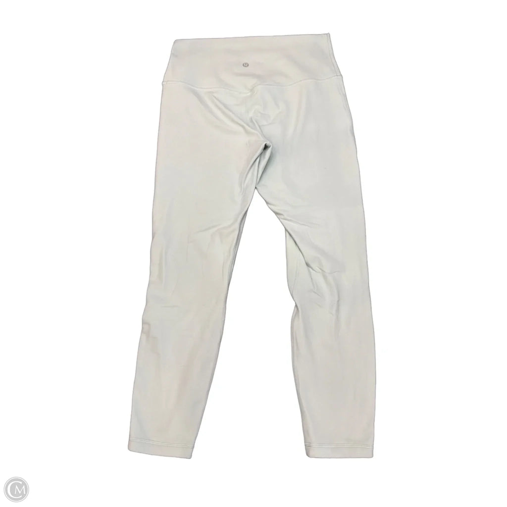 Athletic Leggings Capris By Lululemon In Green, Size: M