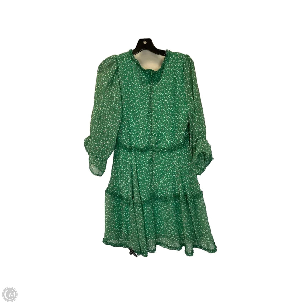 Dress Casual Short By Tcec In Green, Size: M