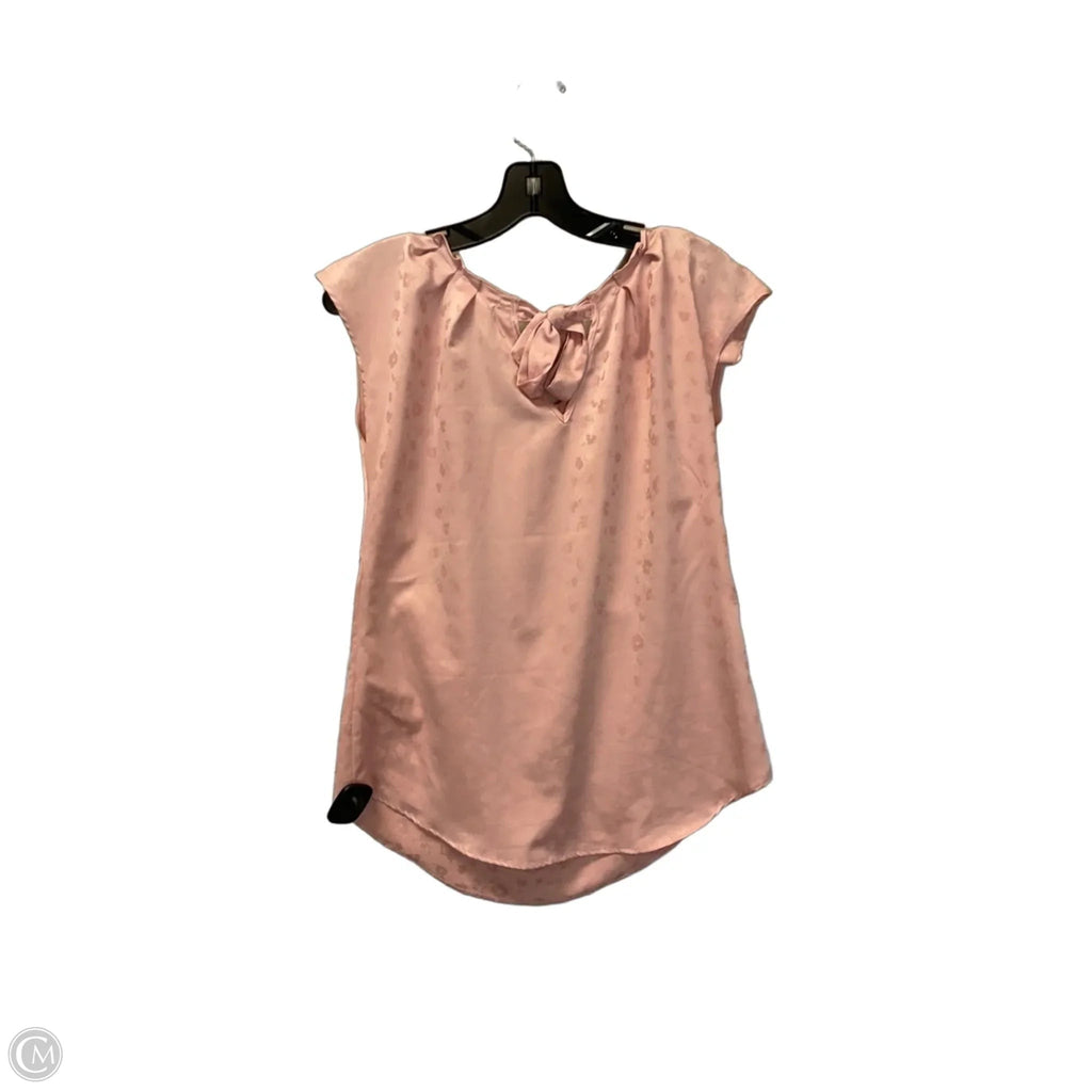 Top Short Sleeve By Lc Lauren Conrad In Pink, Size: Xs