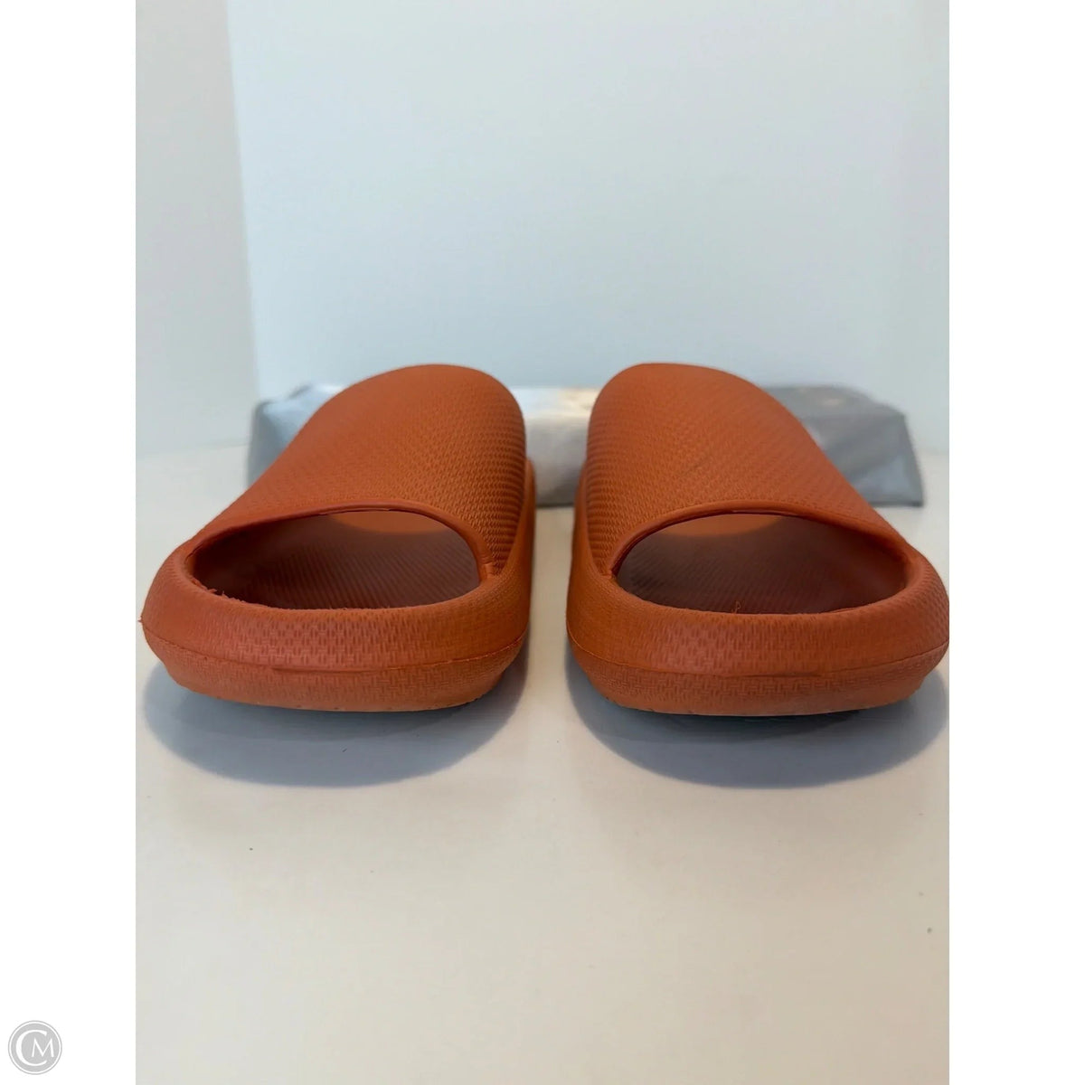 Sandals Flats By Clothes Mentor In Orange, Size: 8