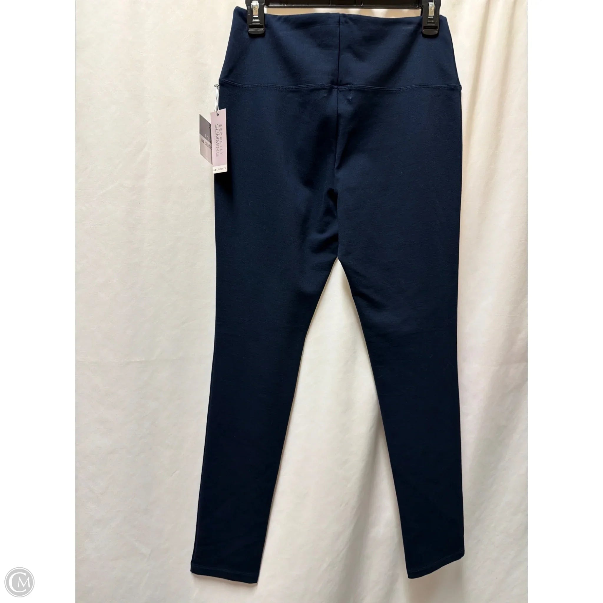 Pants Leggings By Liz Claiborne In Navy, Size: M