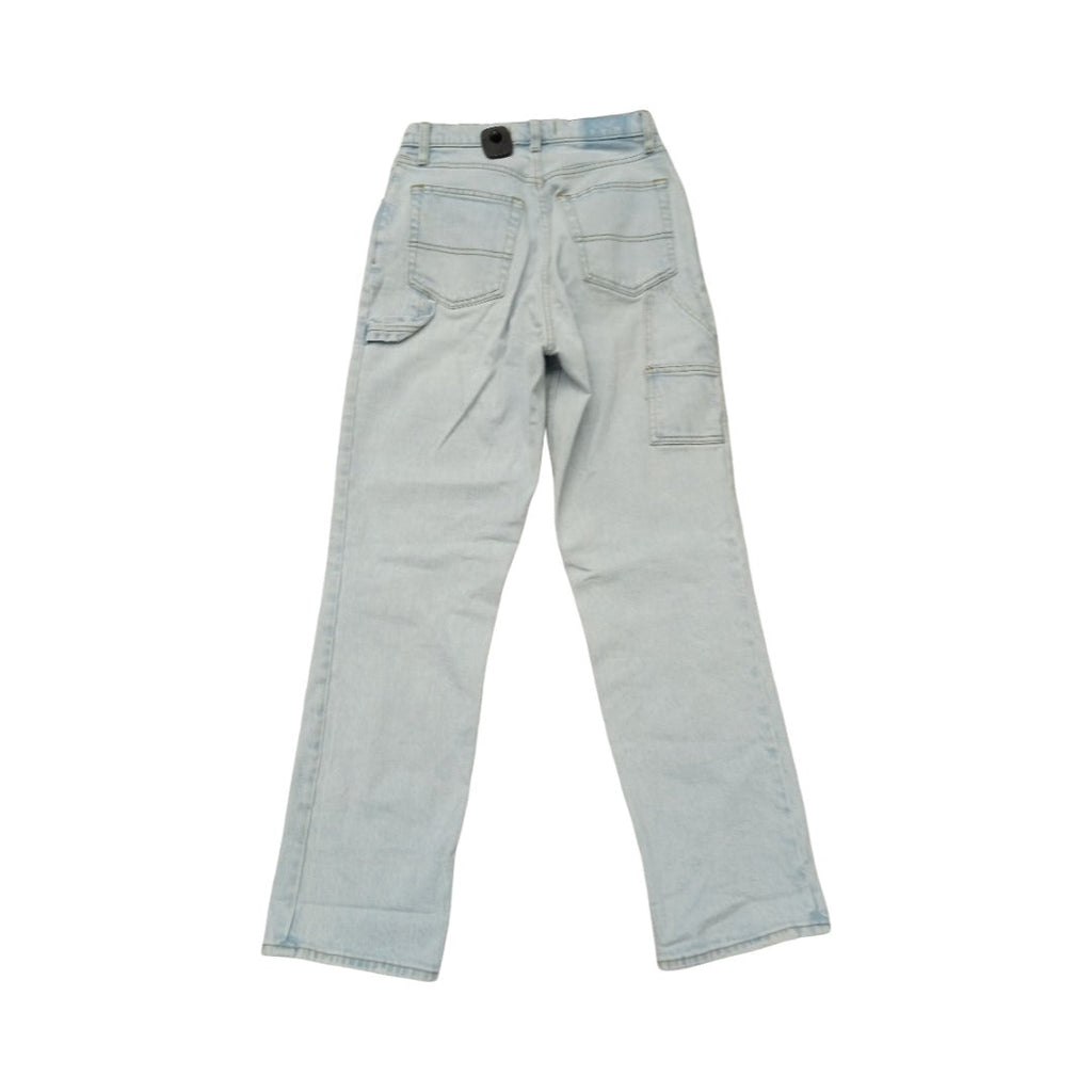 Jeans Straight By Abercrombie And Fitch In Blue Denim, Size:6