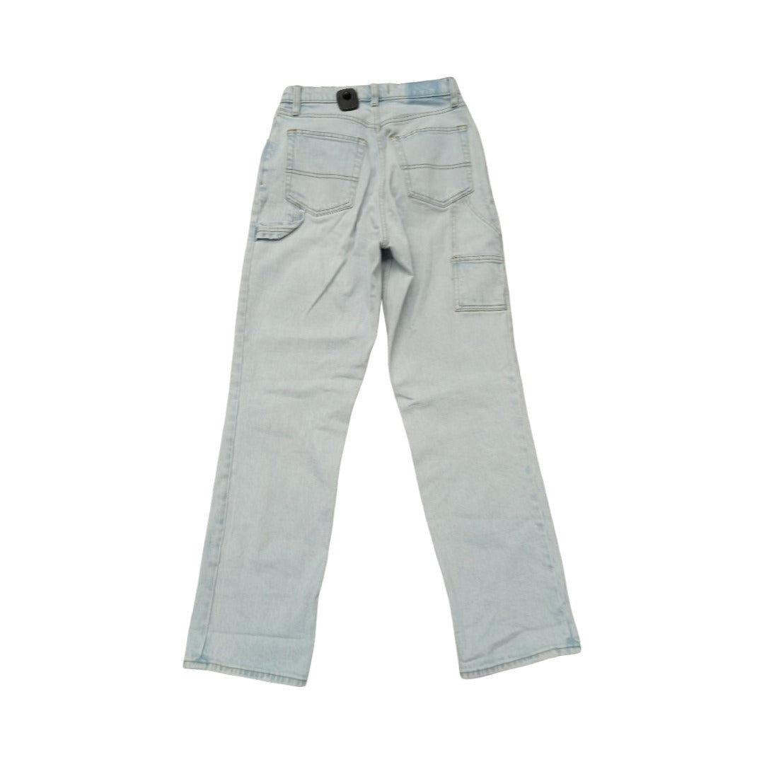 Jeans Straight By Abercrombie And Fitch In Blue Denim, Size:6
