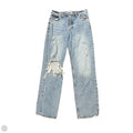 Jeans Straight By Abercrombie And Fitch In Blue Denim, Size: 8