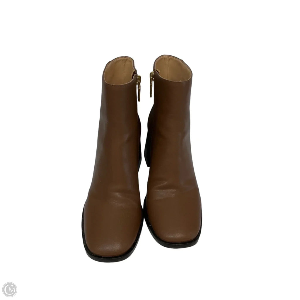 Boots Designer By Coach In Brown, Size: 7