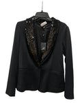 Jacket Other By Adrianna Papell In Black, Size: S