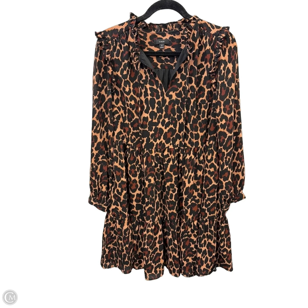 Dress Casual Midi By J. Crew In Animal Print, Size: S