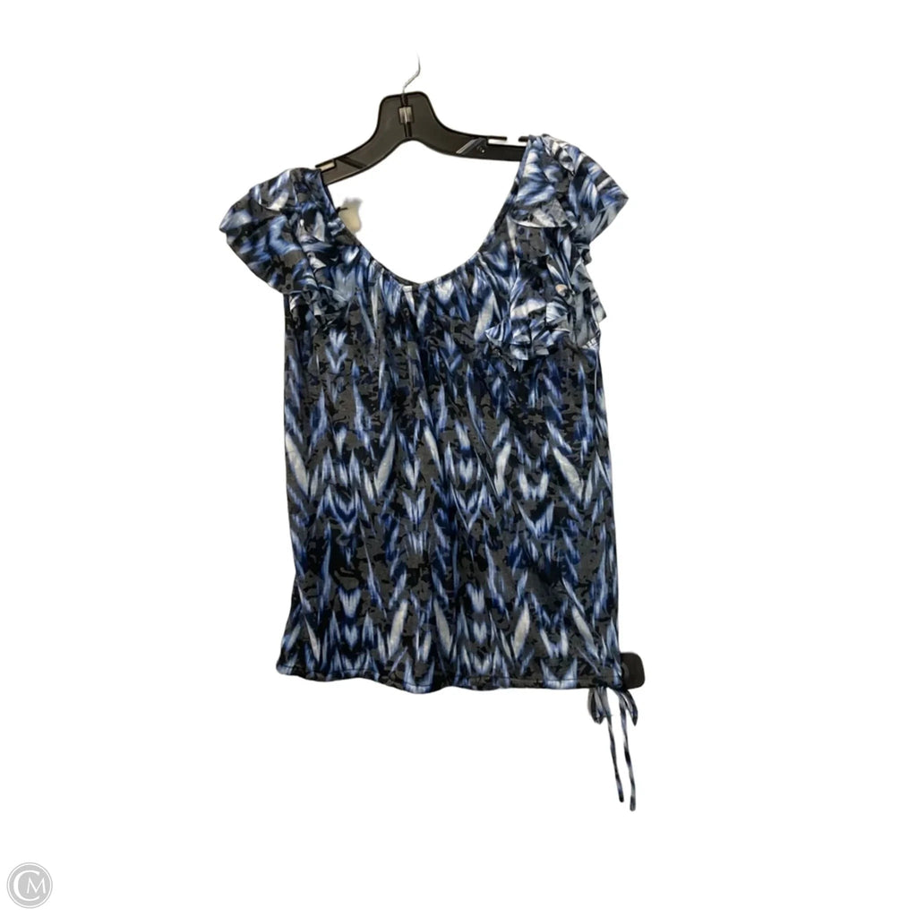 Top Sleeveless Basic By Inc In Blue, Size: M