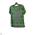 Top Short Sleeve By Lucky Brand In Green, Size: 1x