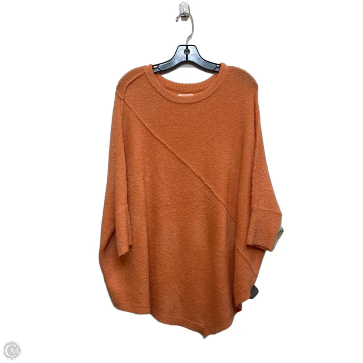 Sweater Short Sleeve By Lou And Grey In Orange, Size: Xs