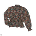 Blouse Long Sleeve By Japna In Floral Print, Size: S
