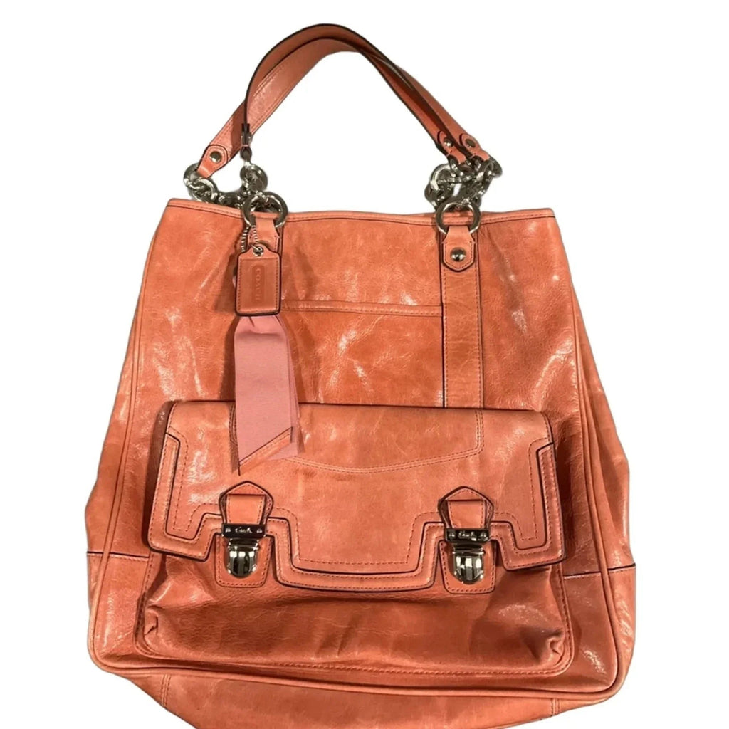 Handbag Designer By Coach, Size: Large