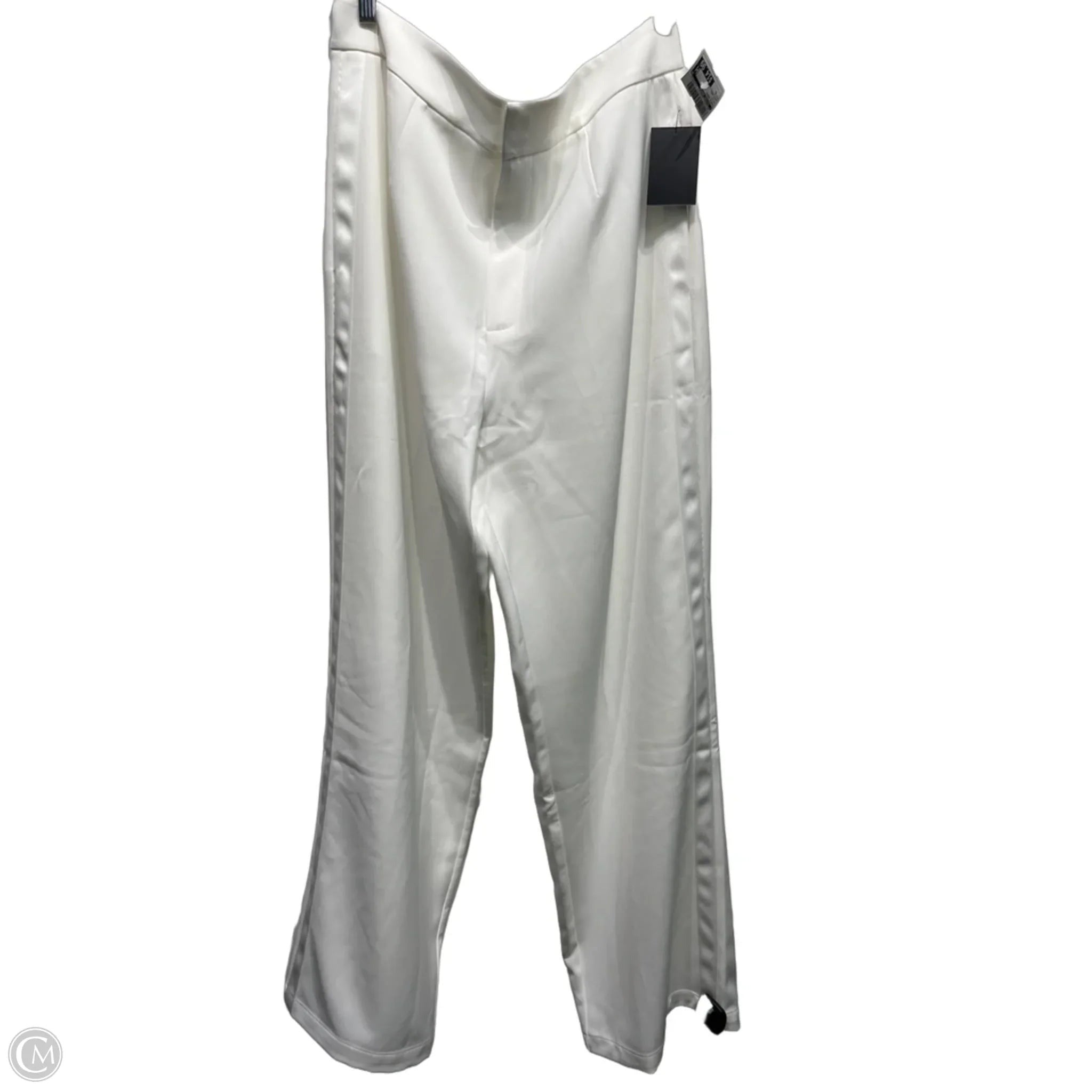 Pants Dress By Clothes Mentor In White, Size: Xl