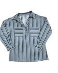 Top Ls By Clothes Mentor In Blue, Size:S