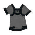 Top Ss Designer By Marc By Marc Jacobs In Black & Grey, Size:Xs