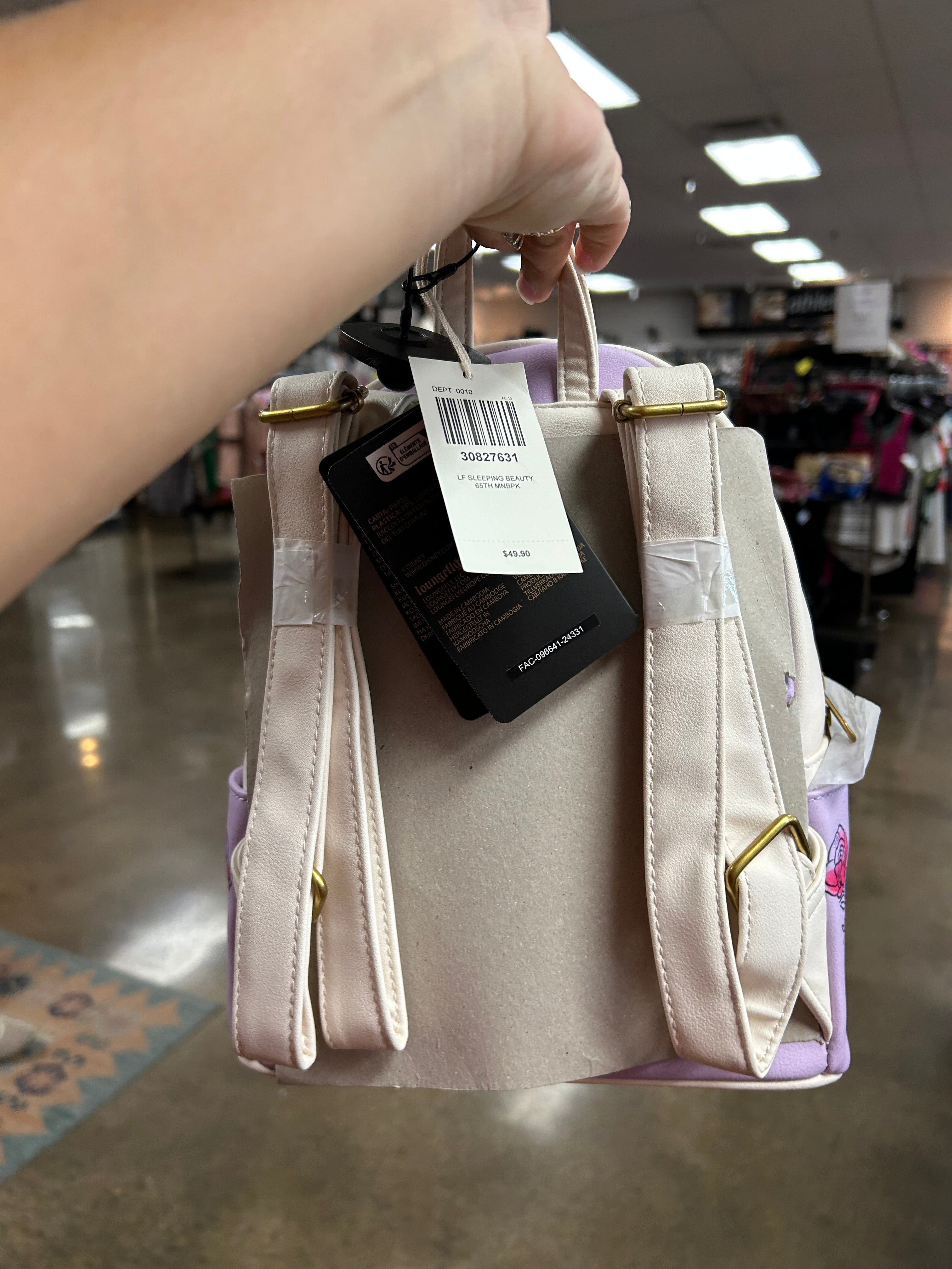 Backpack By Loungefly In Purple, Size:Medium