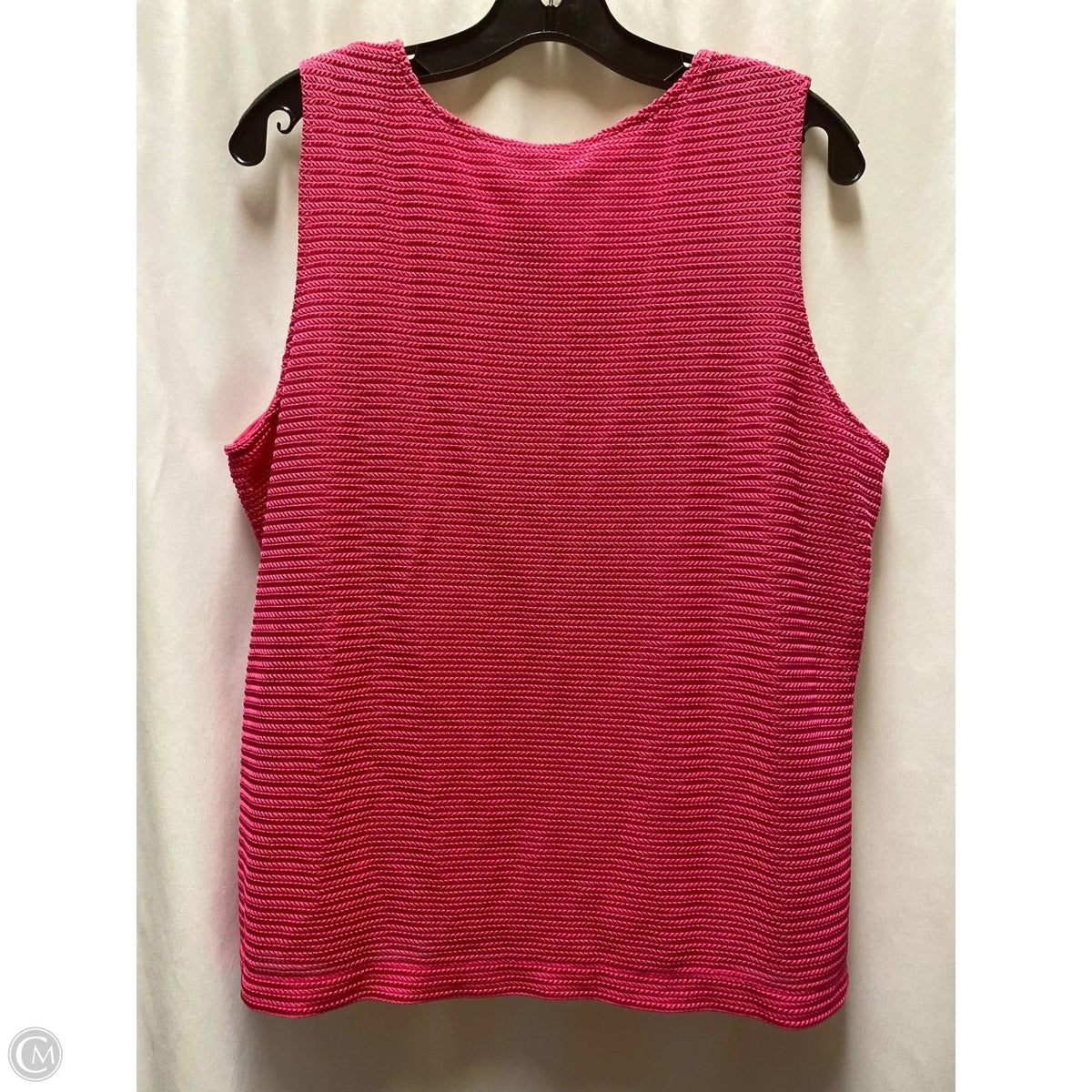 Top Sleeveless By Allison Daley In Pink, Size: L