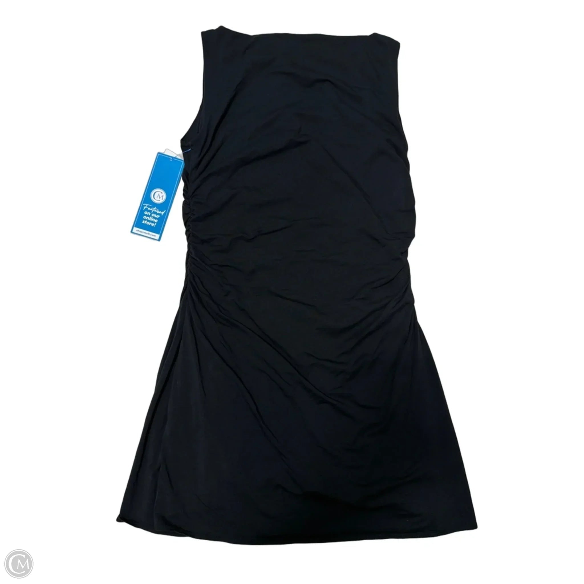 Dress Casual Midi By Abercrombie And Fitch In Black, Size: Xl