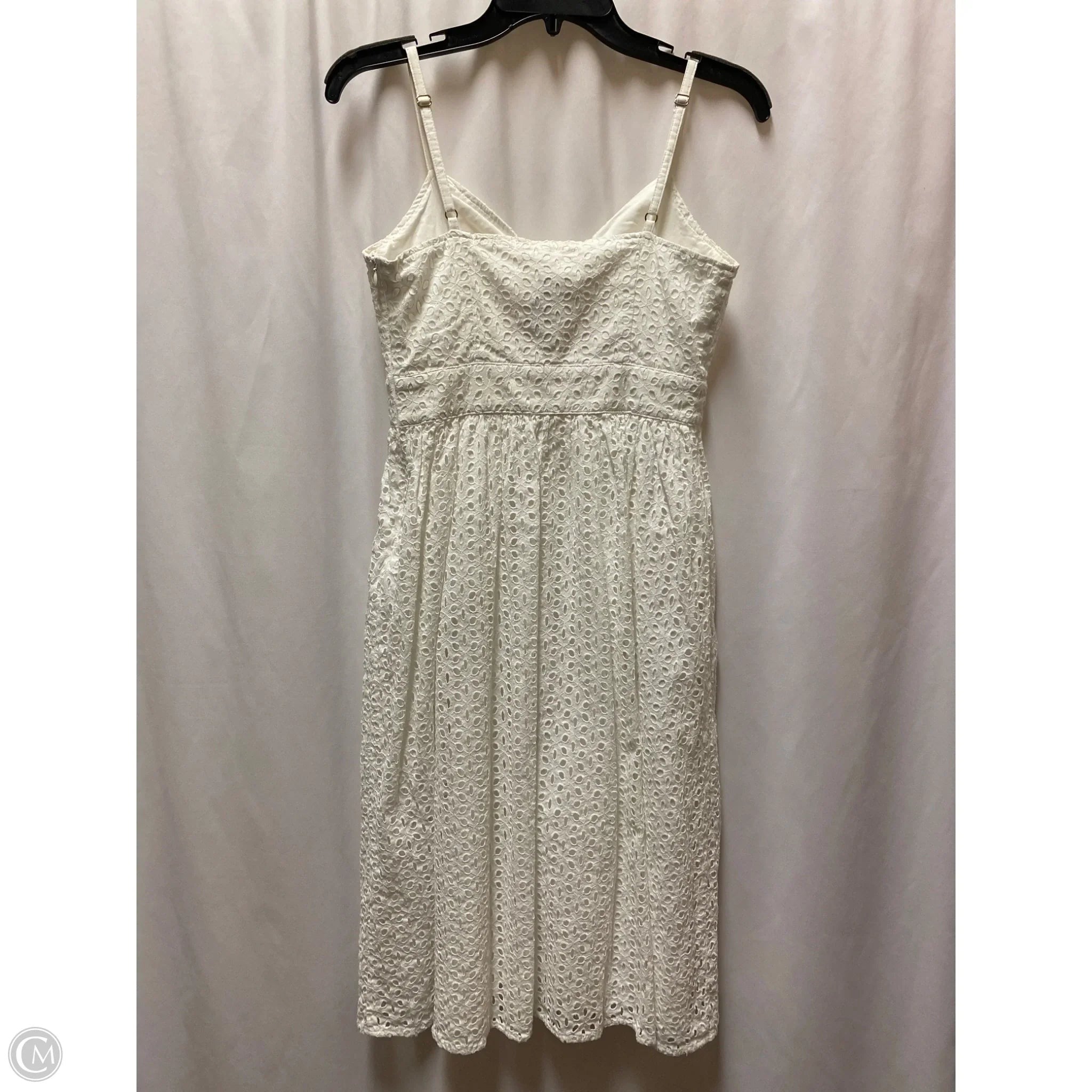 Dress Casual Midi By Michael By Michael Kors In White, Size: Xs