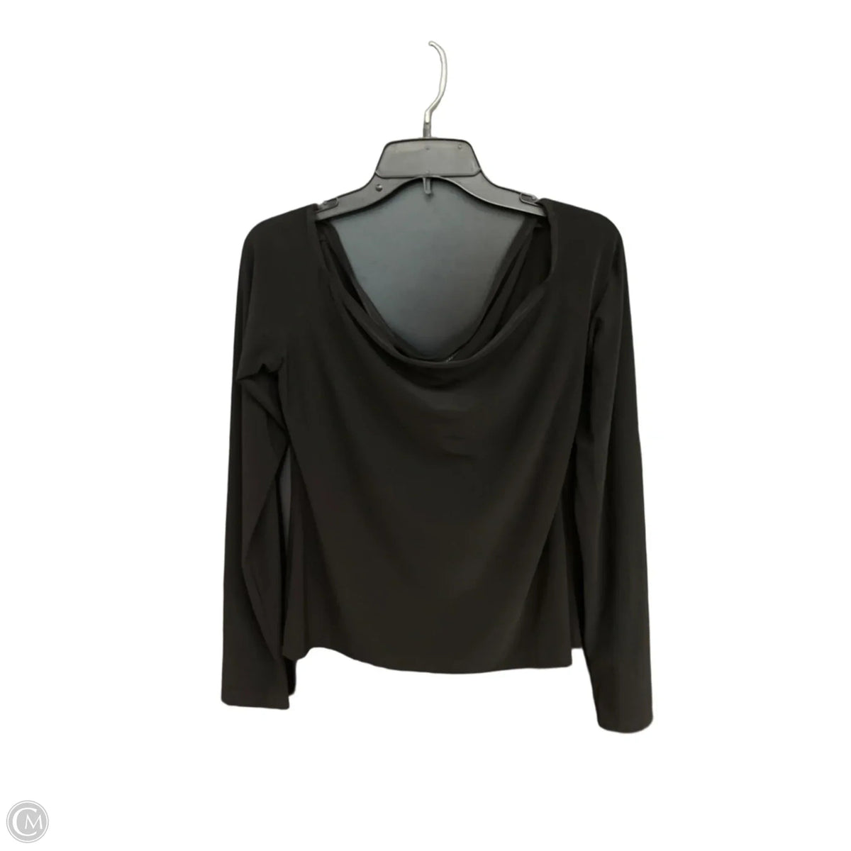 Top Long Sleeve Basic By Norma Kamali In Black, Size: Xl