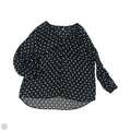 Blouse Long Sleeve By Kut In Black & White, Size: 2x