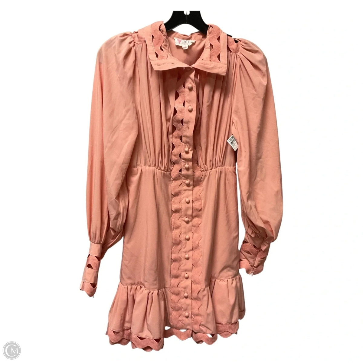 Dress Casual Short By Clothes Mentor In Pink, Size: S