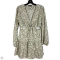 Dress Casual Short By Final Touch In Floral Print, Size: Xl