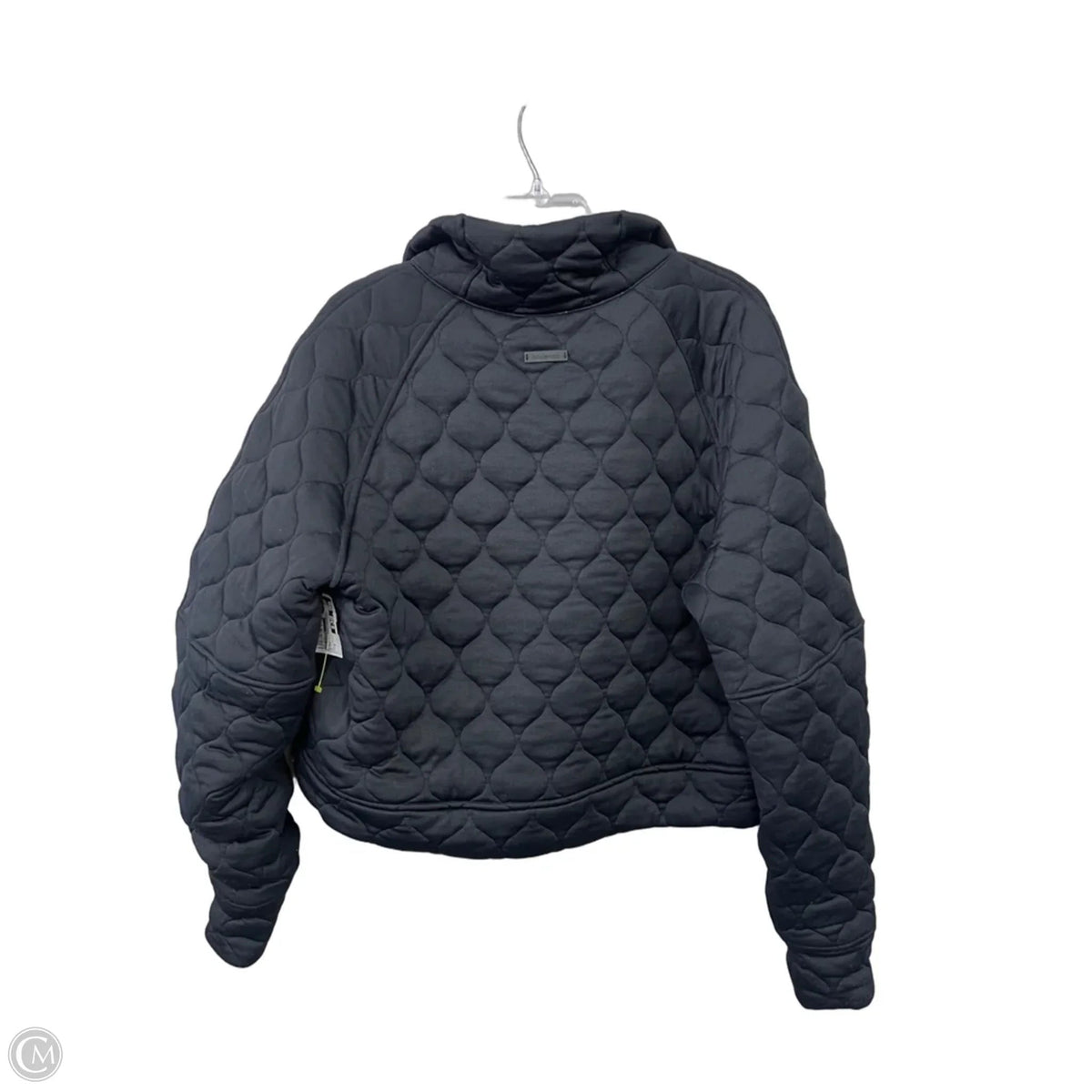 Athletic Sweatshirt Collar By Lululemon In Black, Size: M