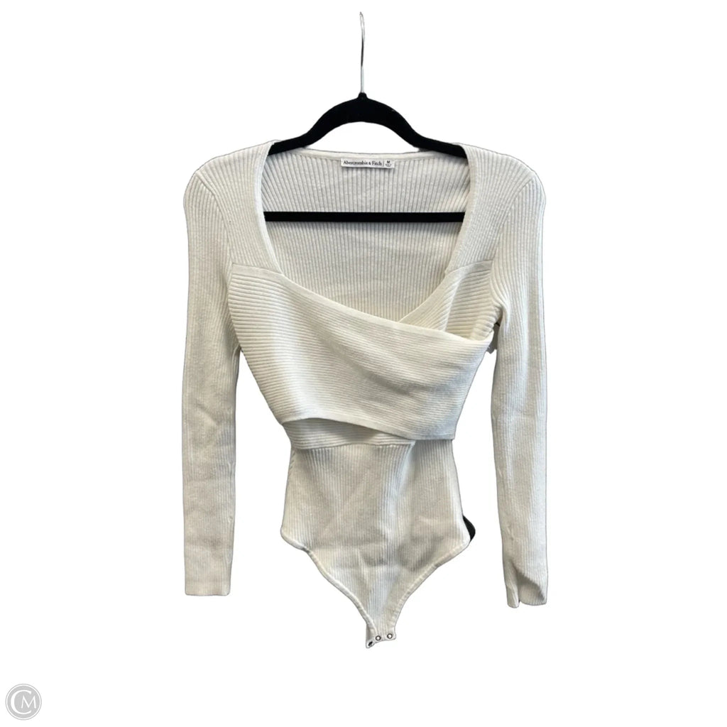 Bodysuit By Abercrombie And Fitch In White, Size: M