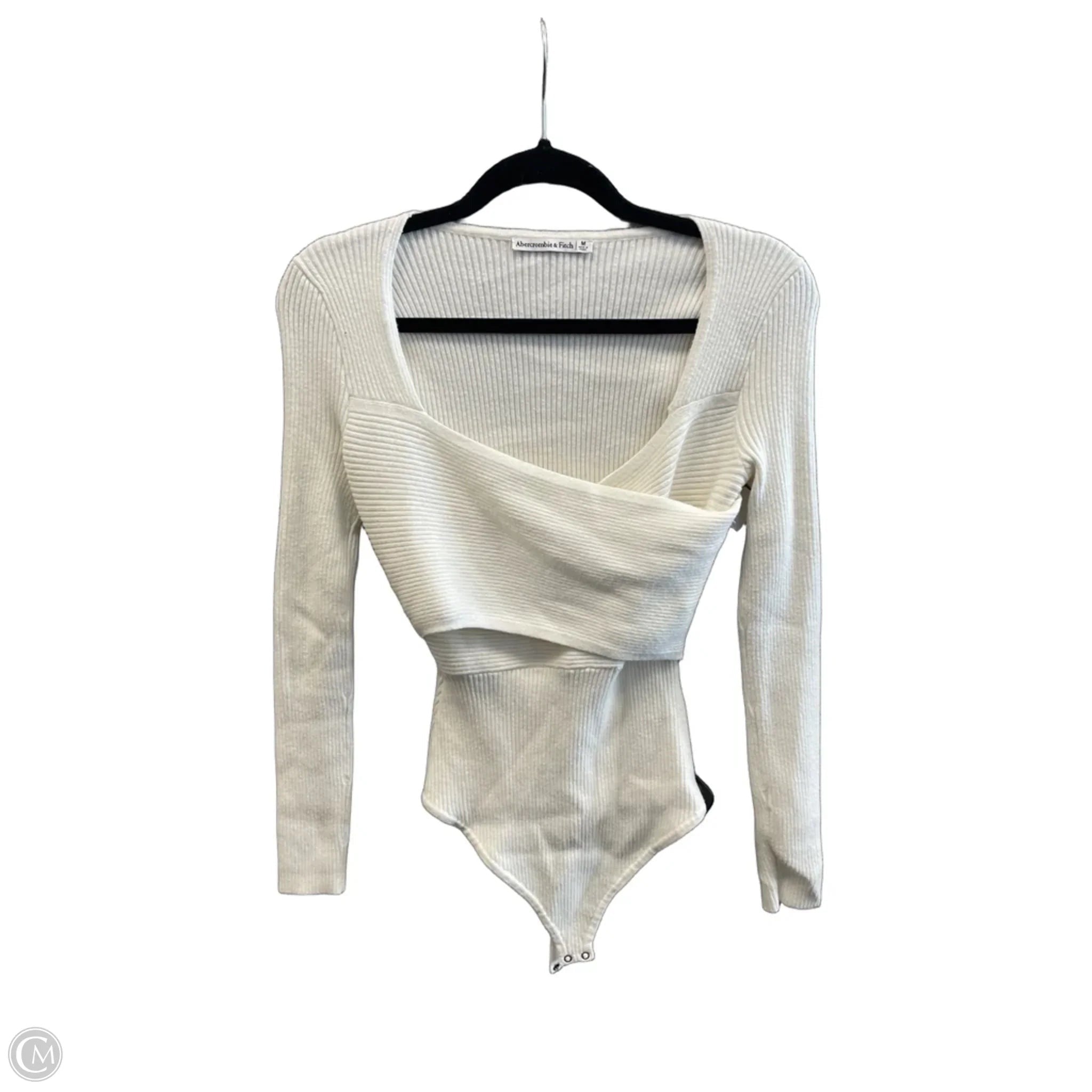 Bodysuit By Abercrombie And Fitch In White, Size: M