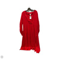 Dress Casual Maxi By H&m In Red, Size: 10