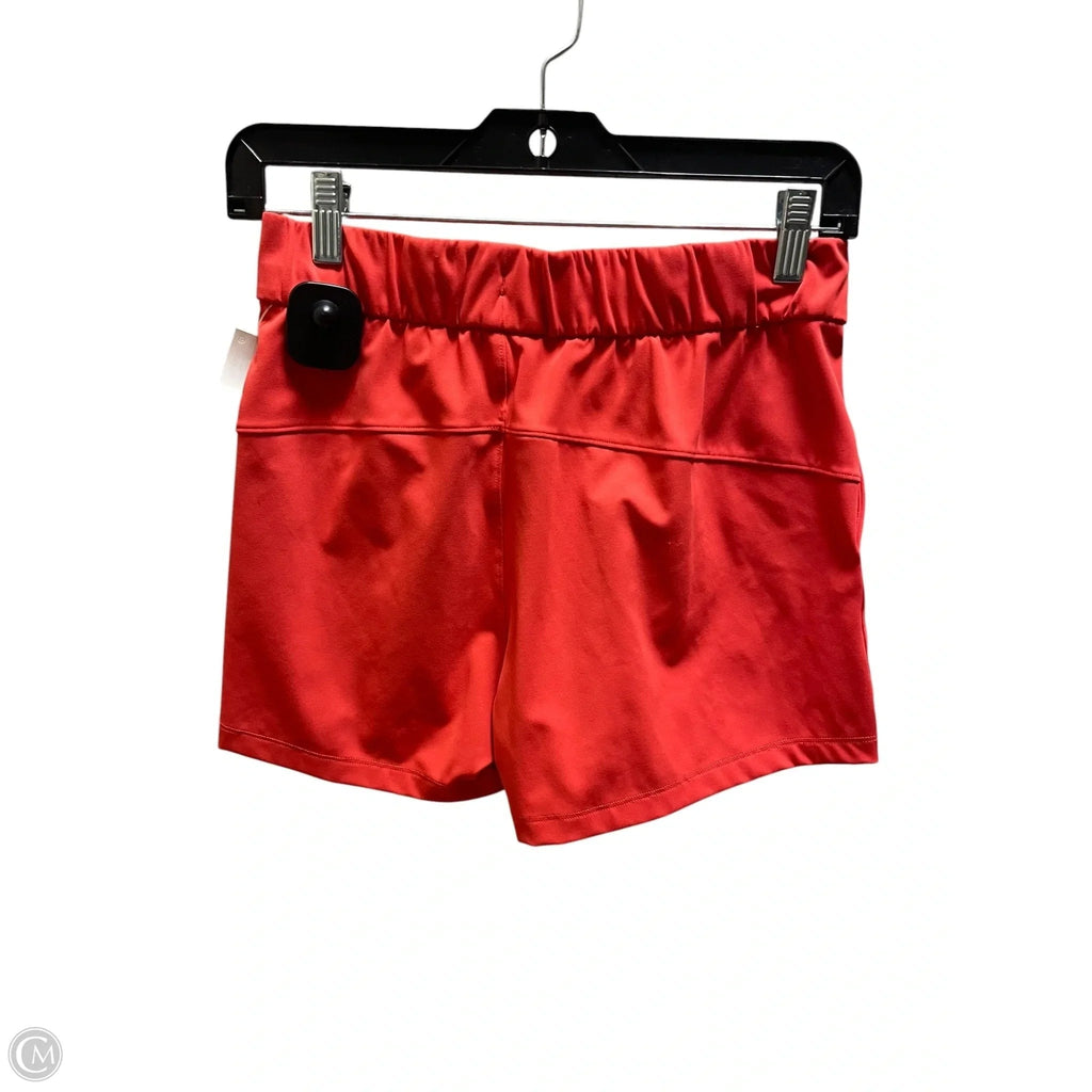 Athletic Shorts By Lululemon In Orange, Size: 2