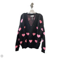 Sweater By Beach Riot In Black & Pink, Size: Xl