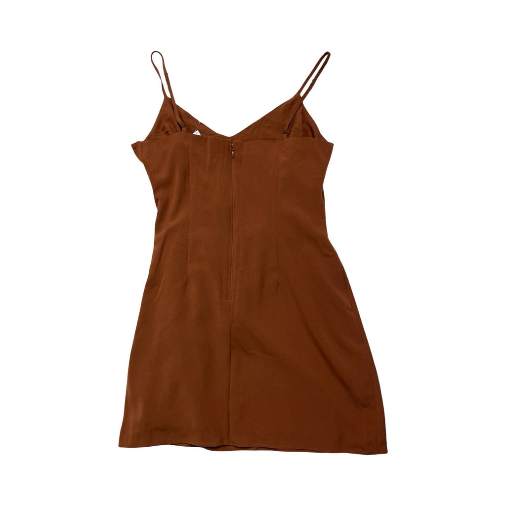 Dress Casual Short By Abercrombie And Fitch In Orange, Size:Sp