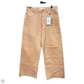 Jeans Wide Leg By Vervet In Peach, Size: 8