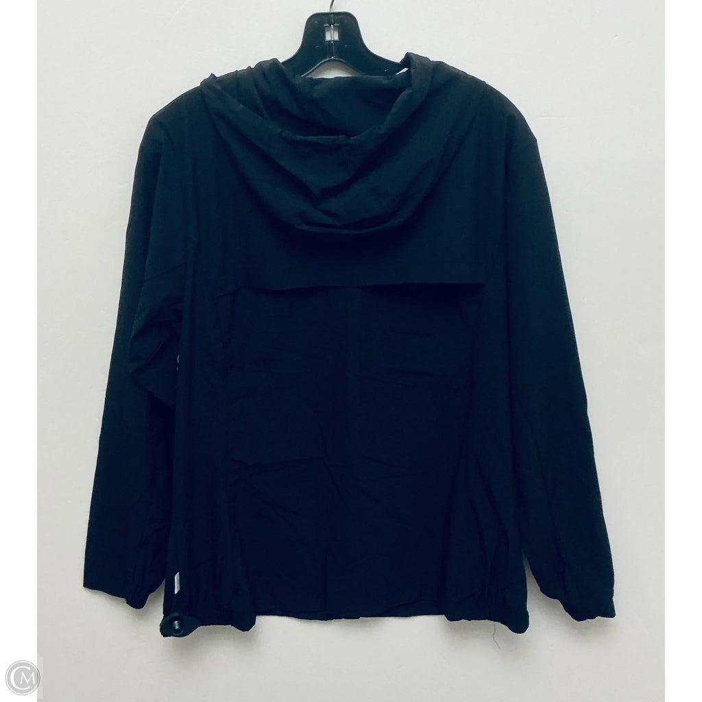 Jacket Windbreaker By Magellan In Black, Size: L