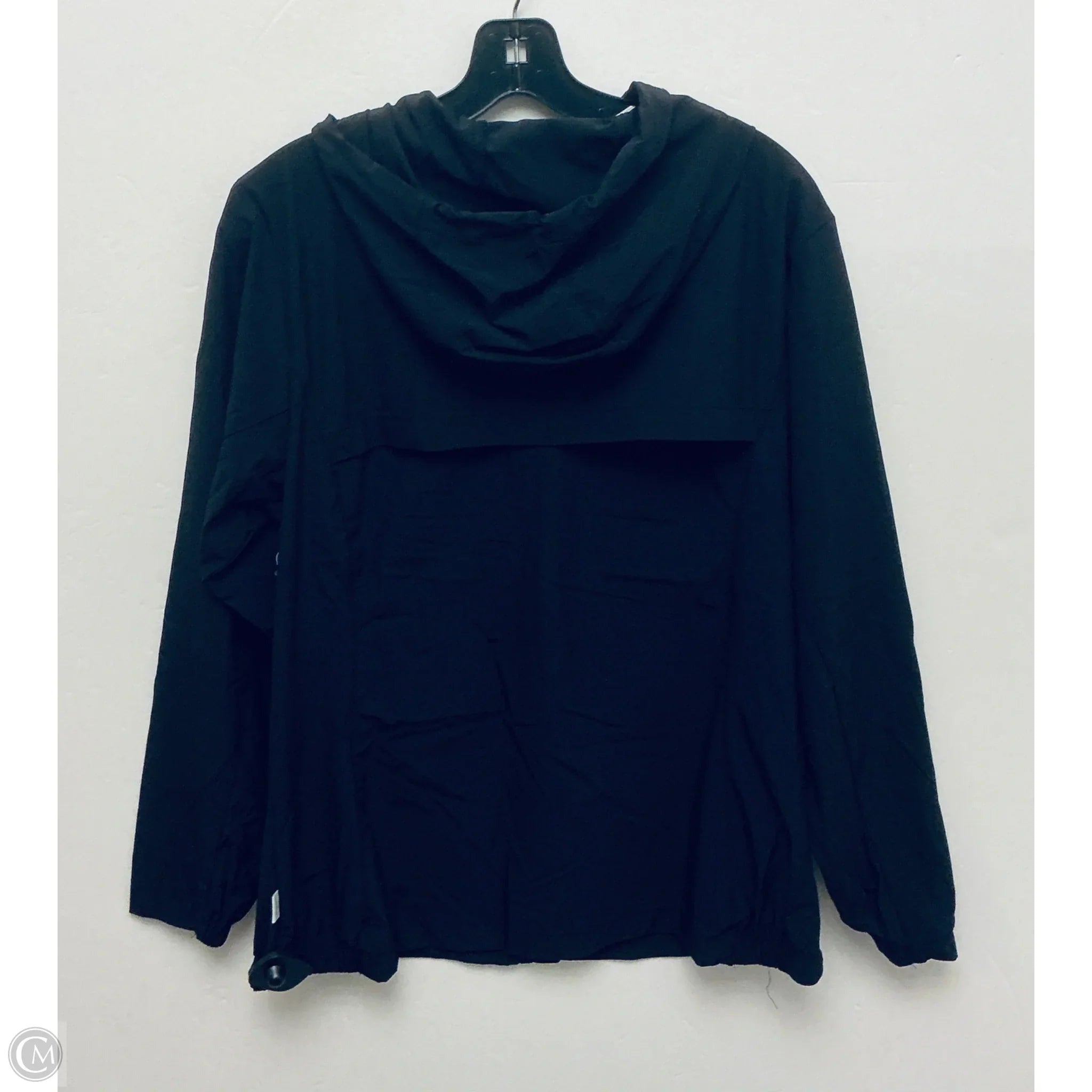 Jacket Windbreaker By Magellan In Black, Size: L
