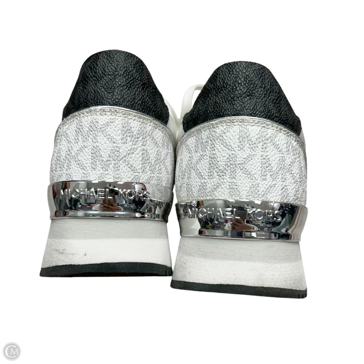 Shoes Designer By Michael By Michael Kors In Black & White, Size: 7.5