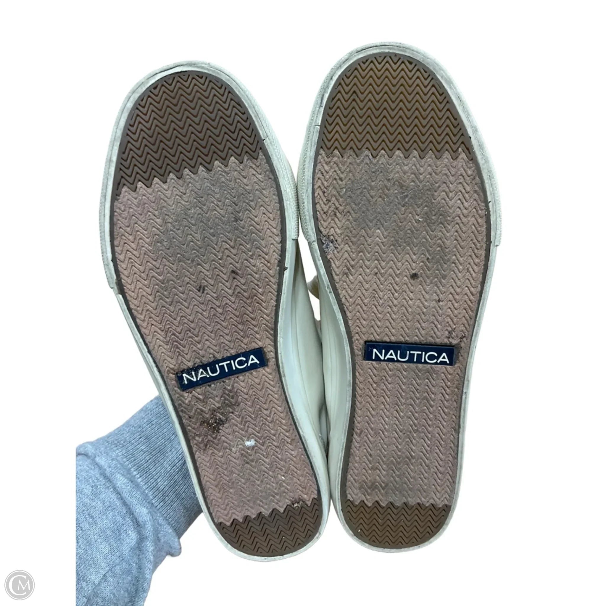 Shoes Athletic By Nautica In Cream, Size: 7.5